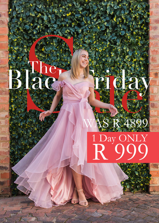 Pink Princess High-Low dress