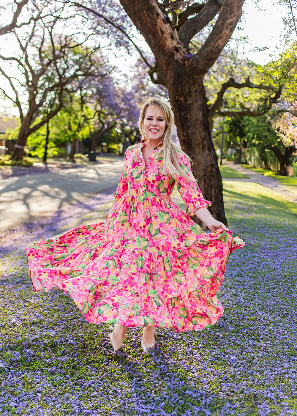 FLORAL FREEDOM SUMMER DRESS