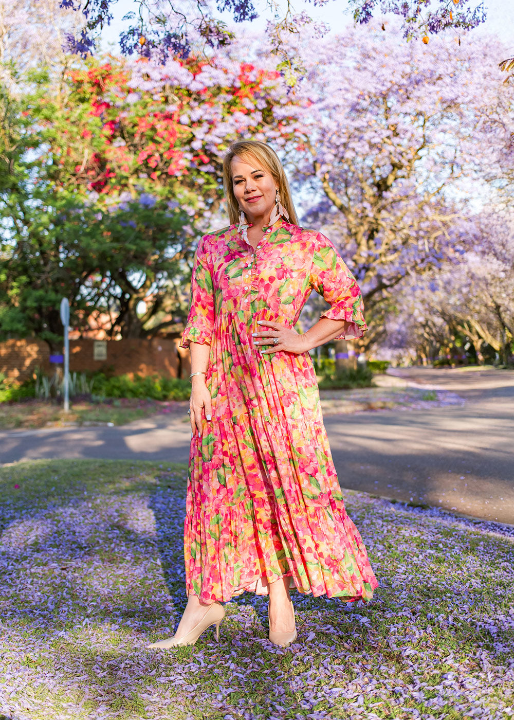 FLORAL FREEDOM SUMMER DRESS