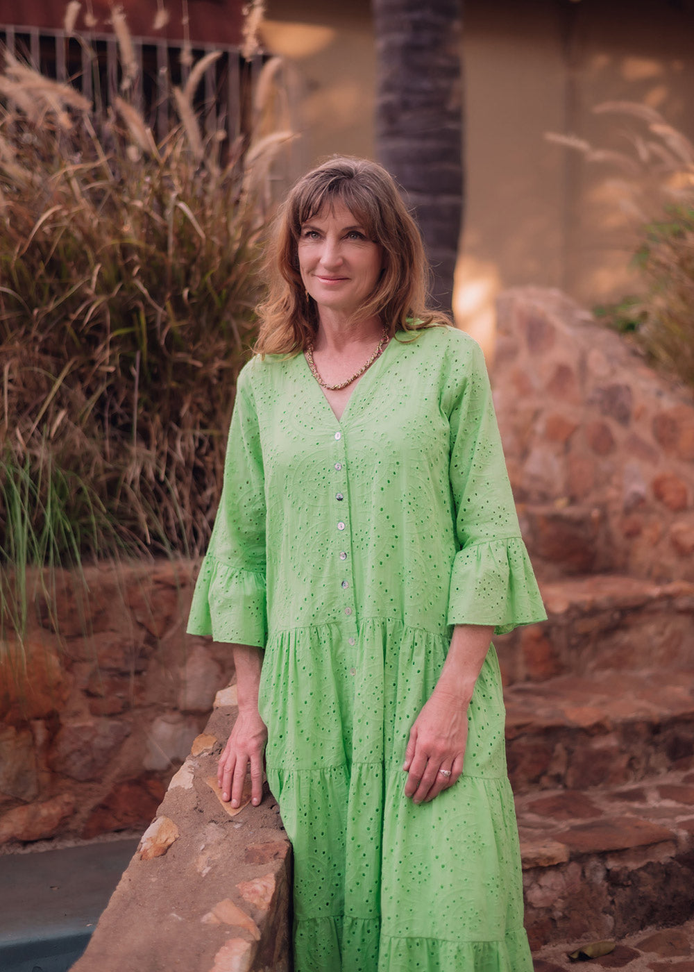 a Green Summers dress