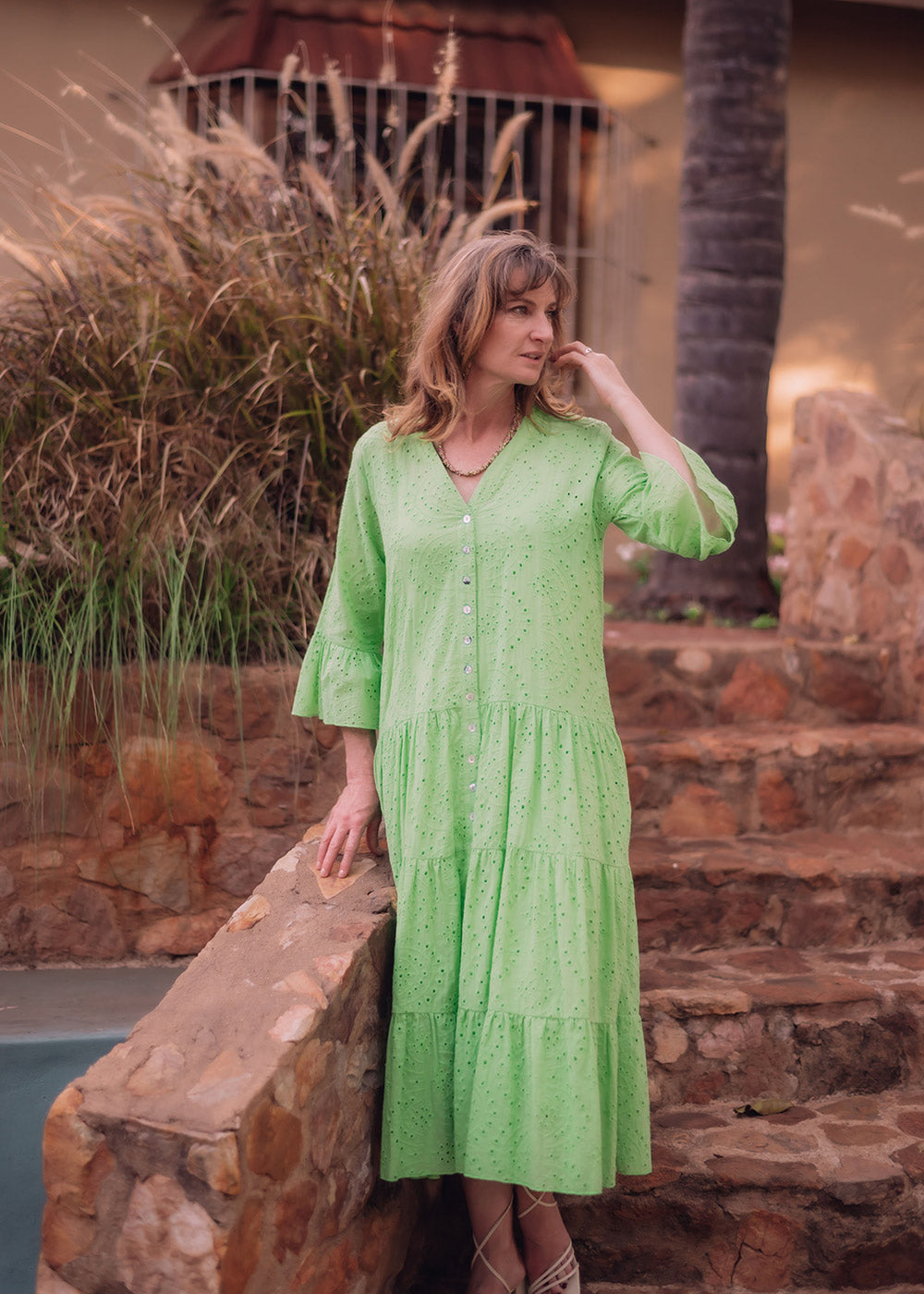 a Green Summers dress
